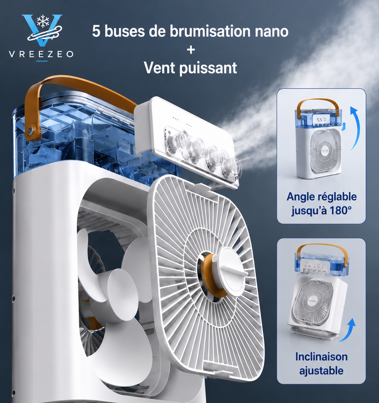 Vreezeo™ AirFlow 3-en-1