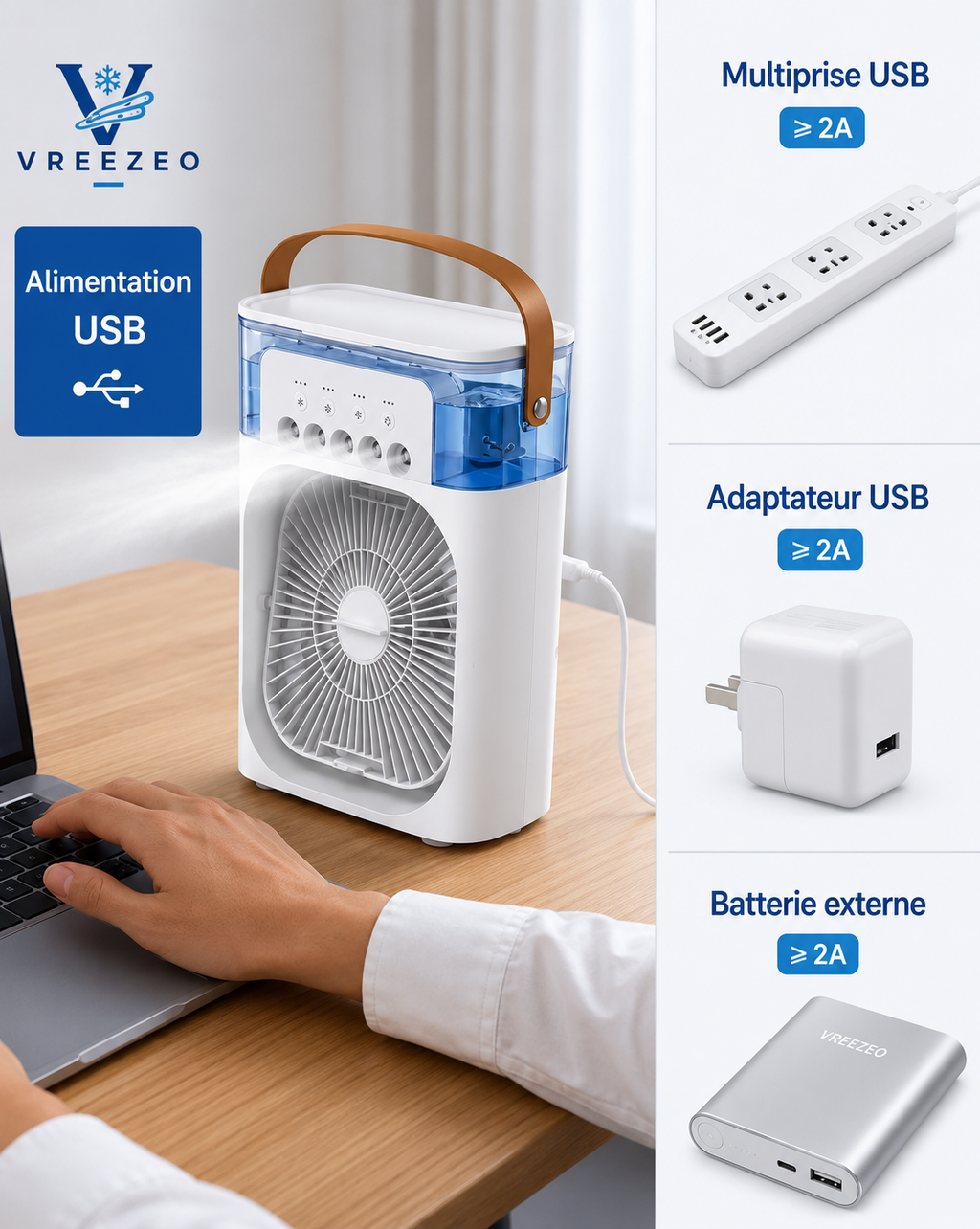 Vreezeo™ AirFlow 3-en-1